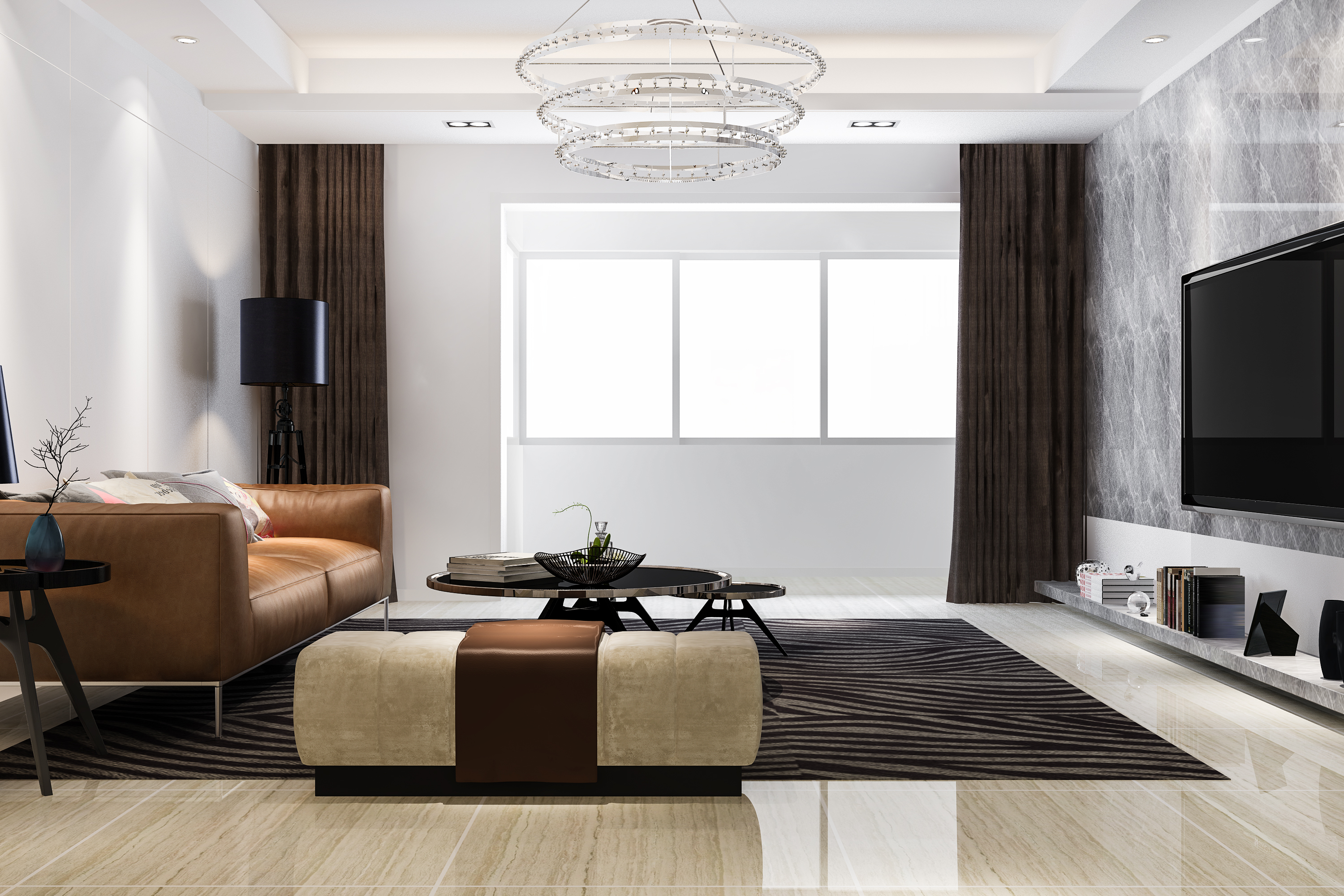Luxurious living room design